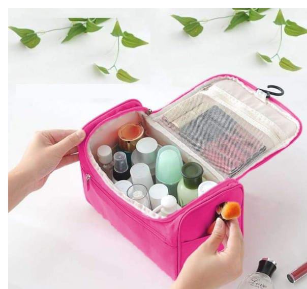 Pink Cosmetic Bag